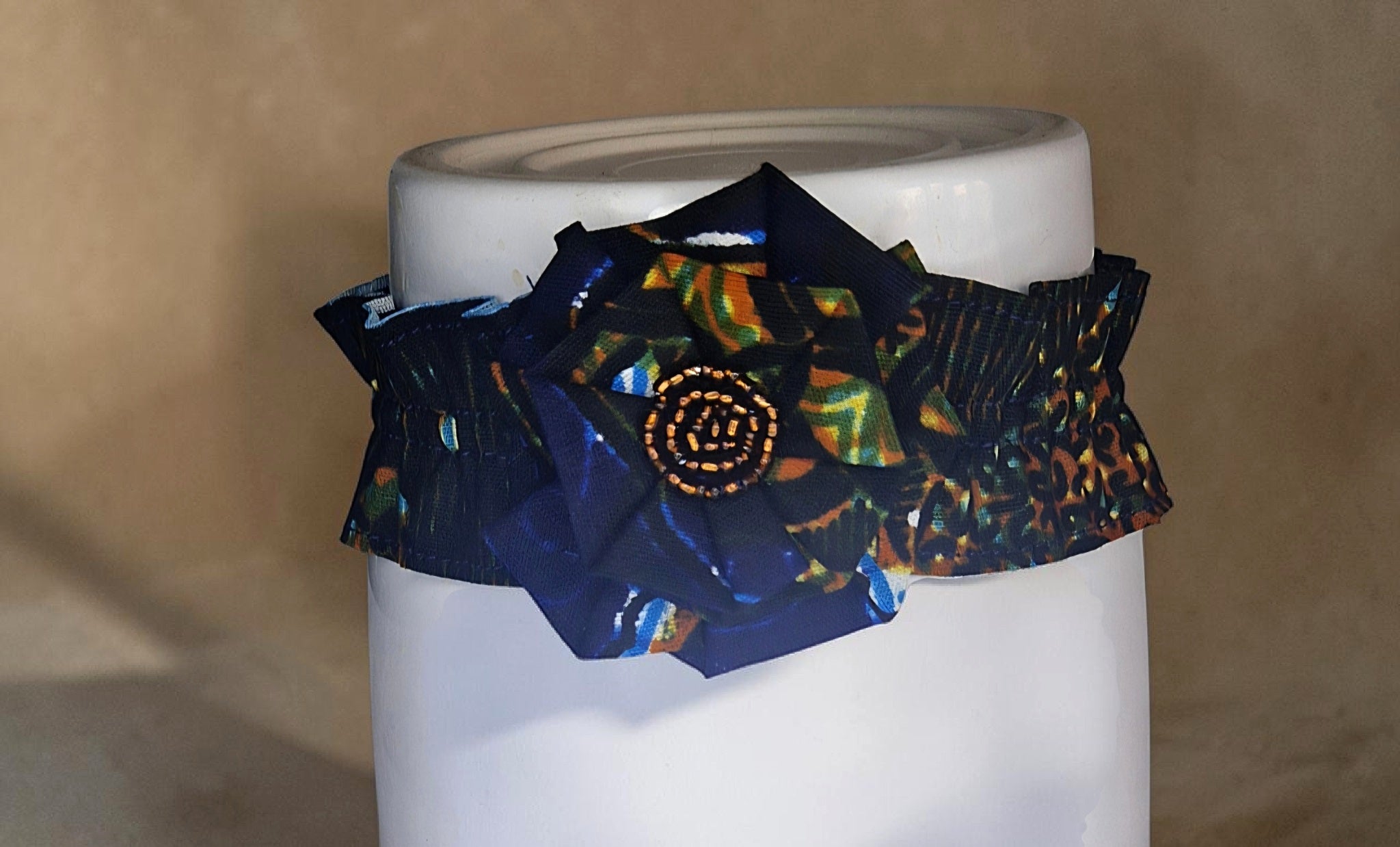 African waxprint Baby Dress and Headband  (349 kr)