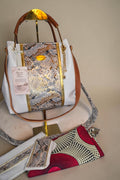 Snakeskinprint Handbag Set (995 kr)