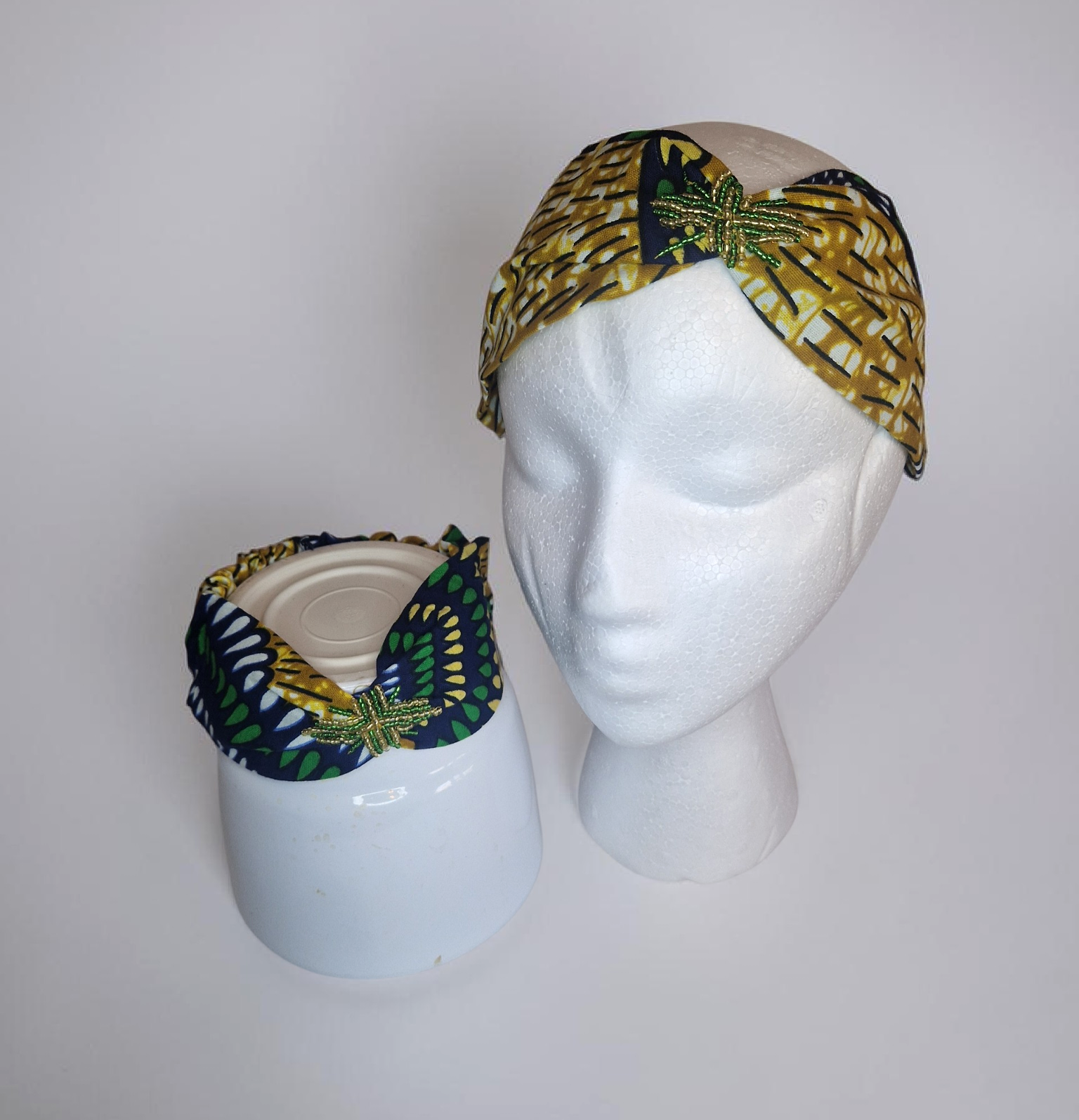 Mommy & Baby- African Waxprint Headband Set(329 kr)