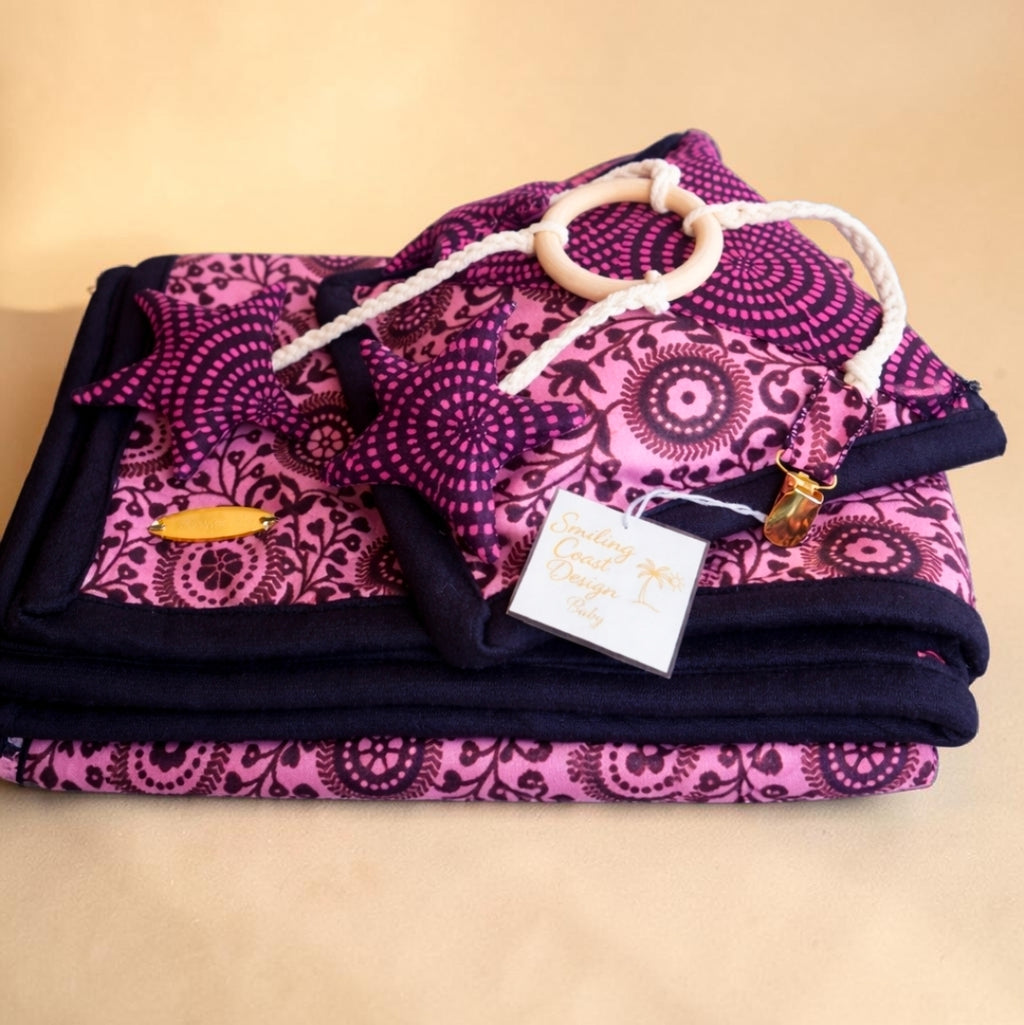 African Wax Print/Baby Stroller Set (995 kr)