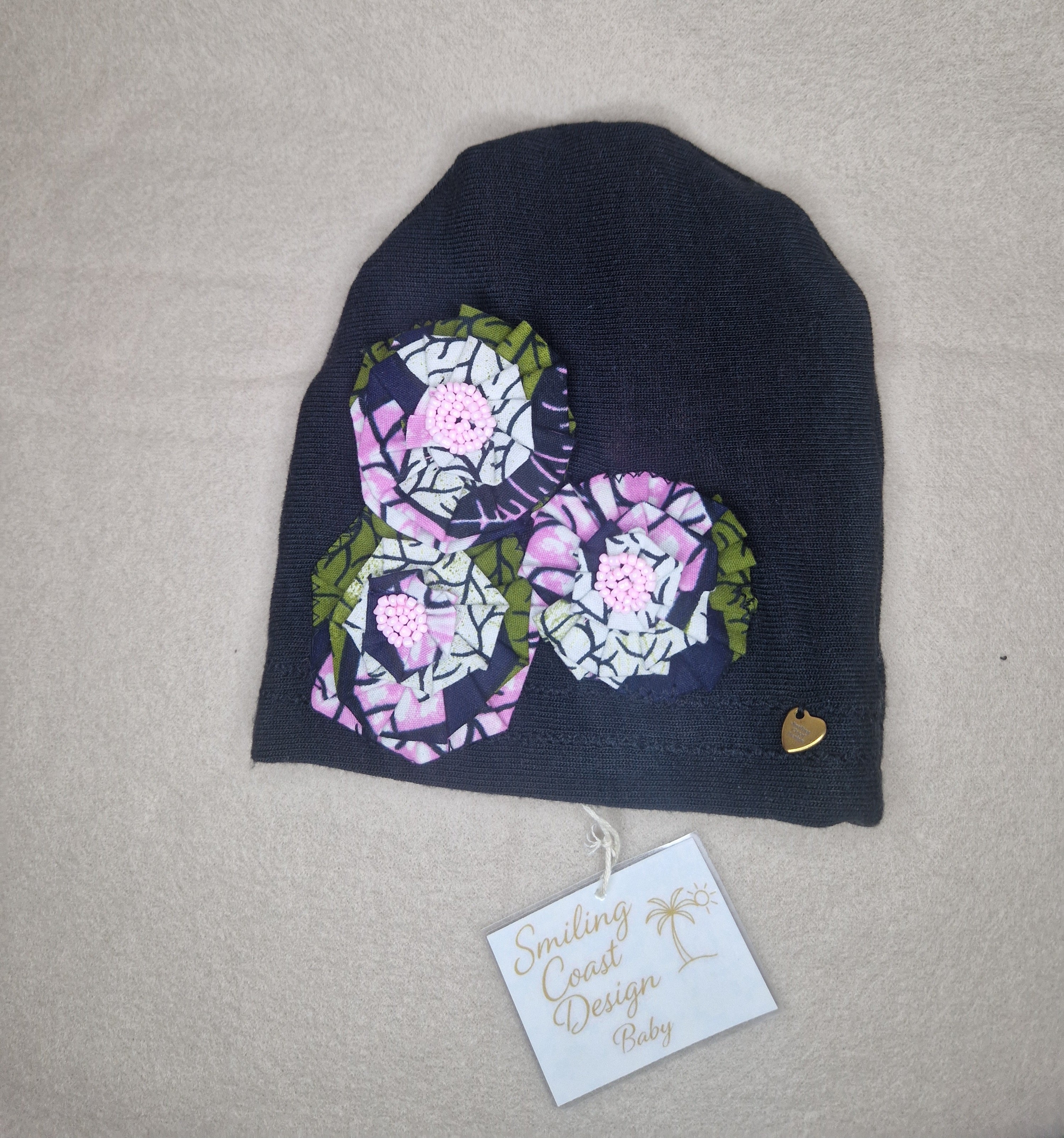 African waxprint Baby spring hat (199 kr)
