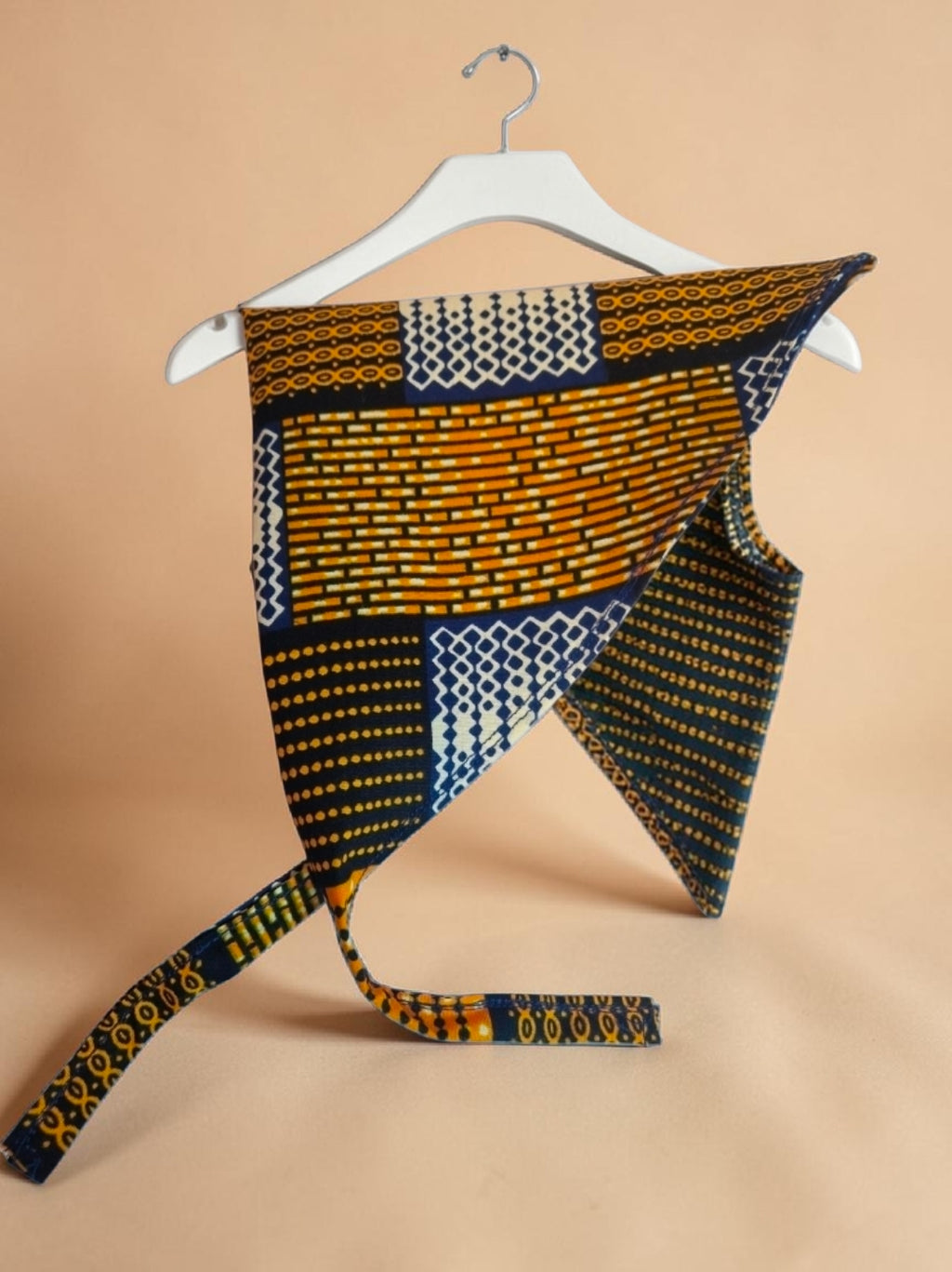 African Wax Print Baby Dress and Headwrap Set (349 kr)