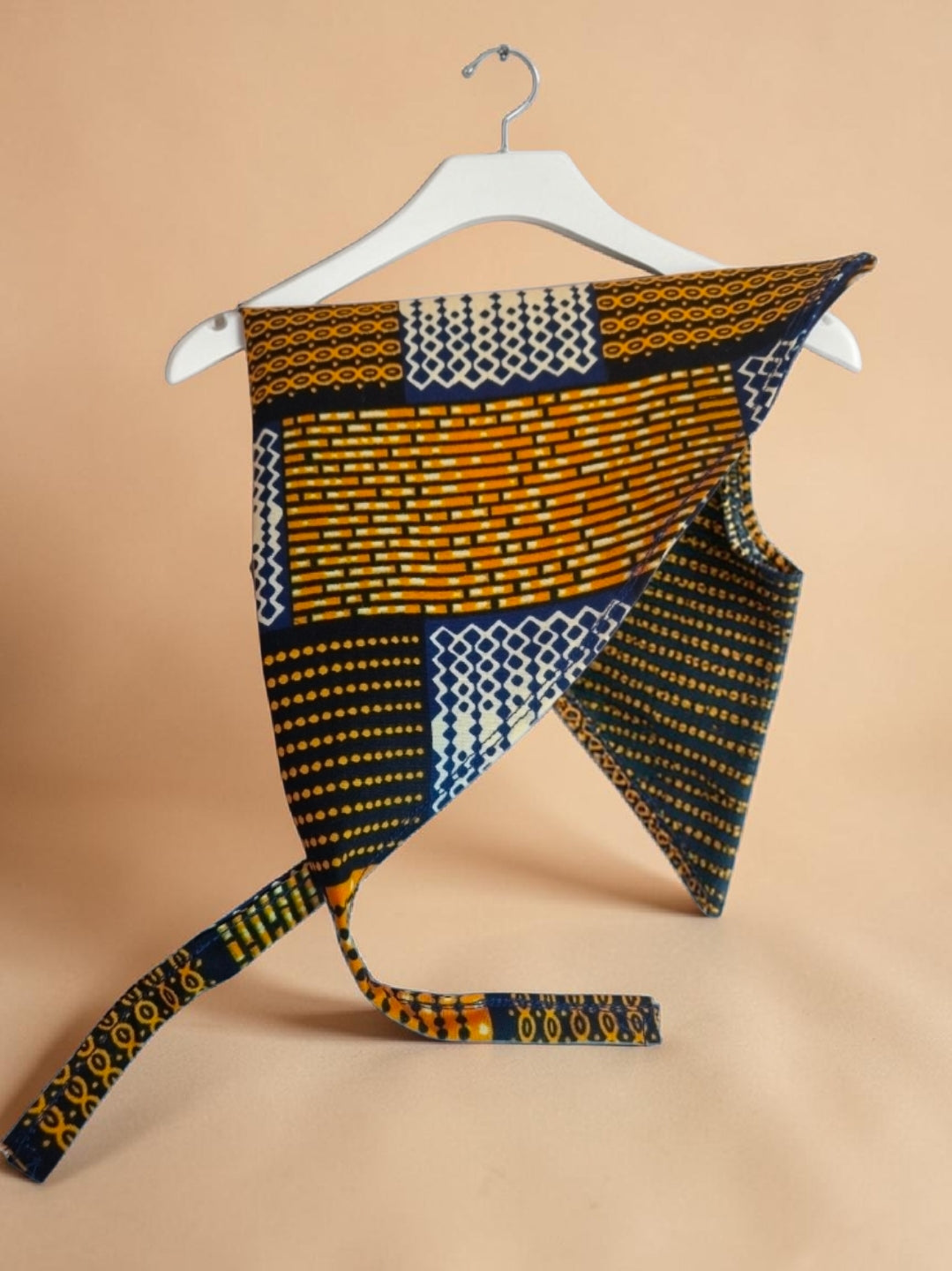 African Wax Print Baby Dress and Headwrap Set (349 kr)