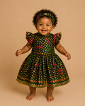African Wax Print Dress & Matching Headband | 12–18 Months(499 kr)
