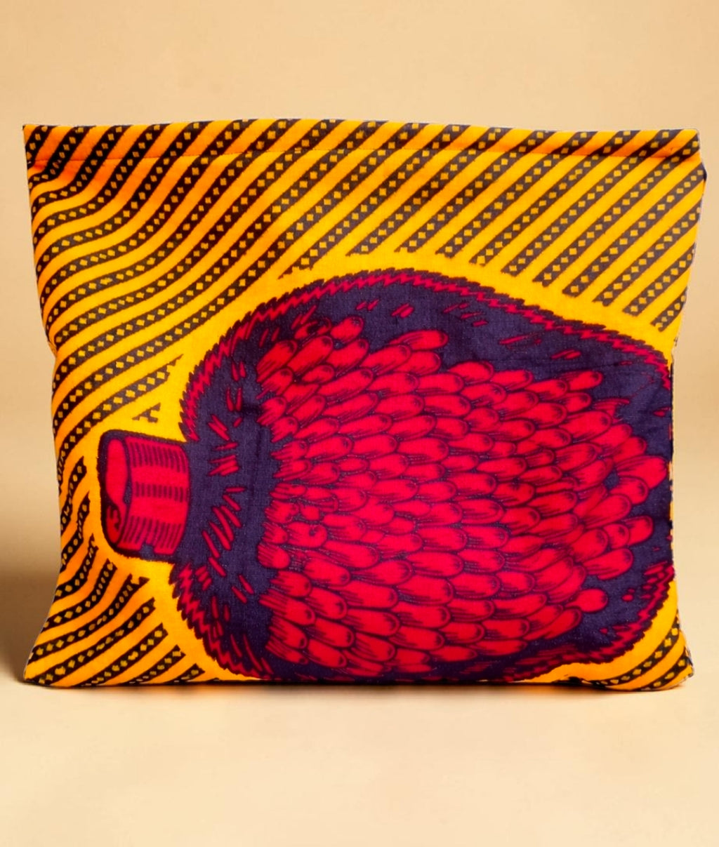 African waxprint & Croco Crossbody Bag (695kr)