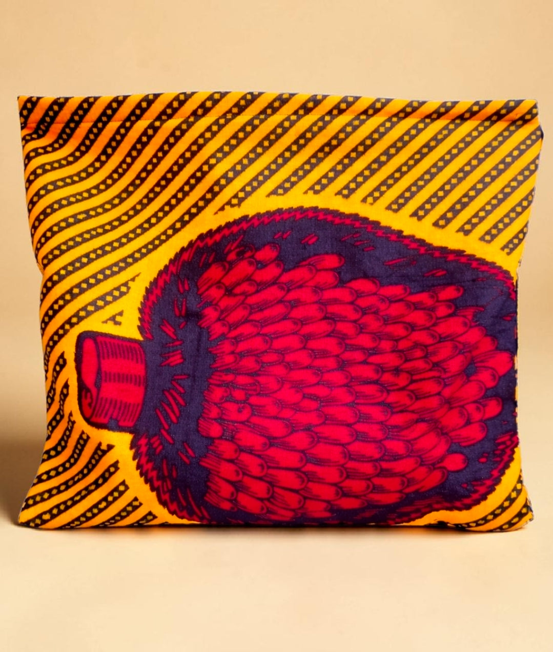 African waxprint & Croco Crossbody Bag (695kr)