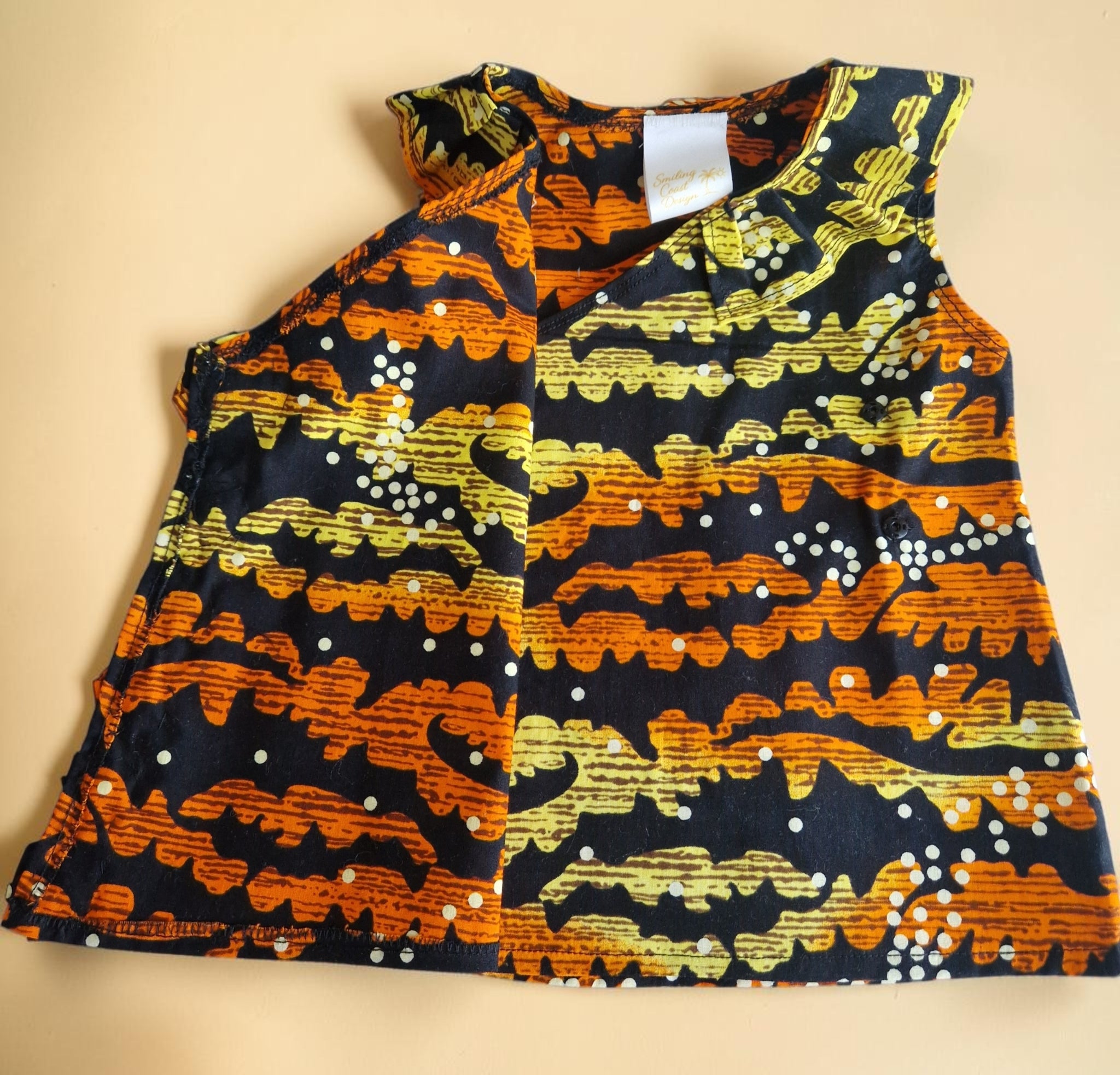 African Baby Dress with Matching Floral Headband | 2–4 Months(429kr)