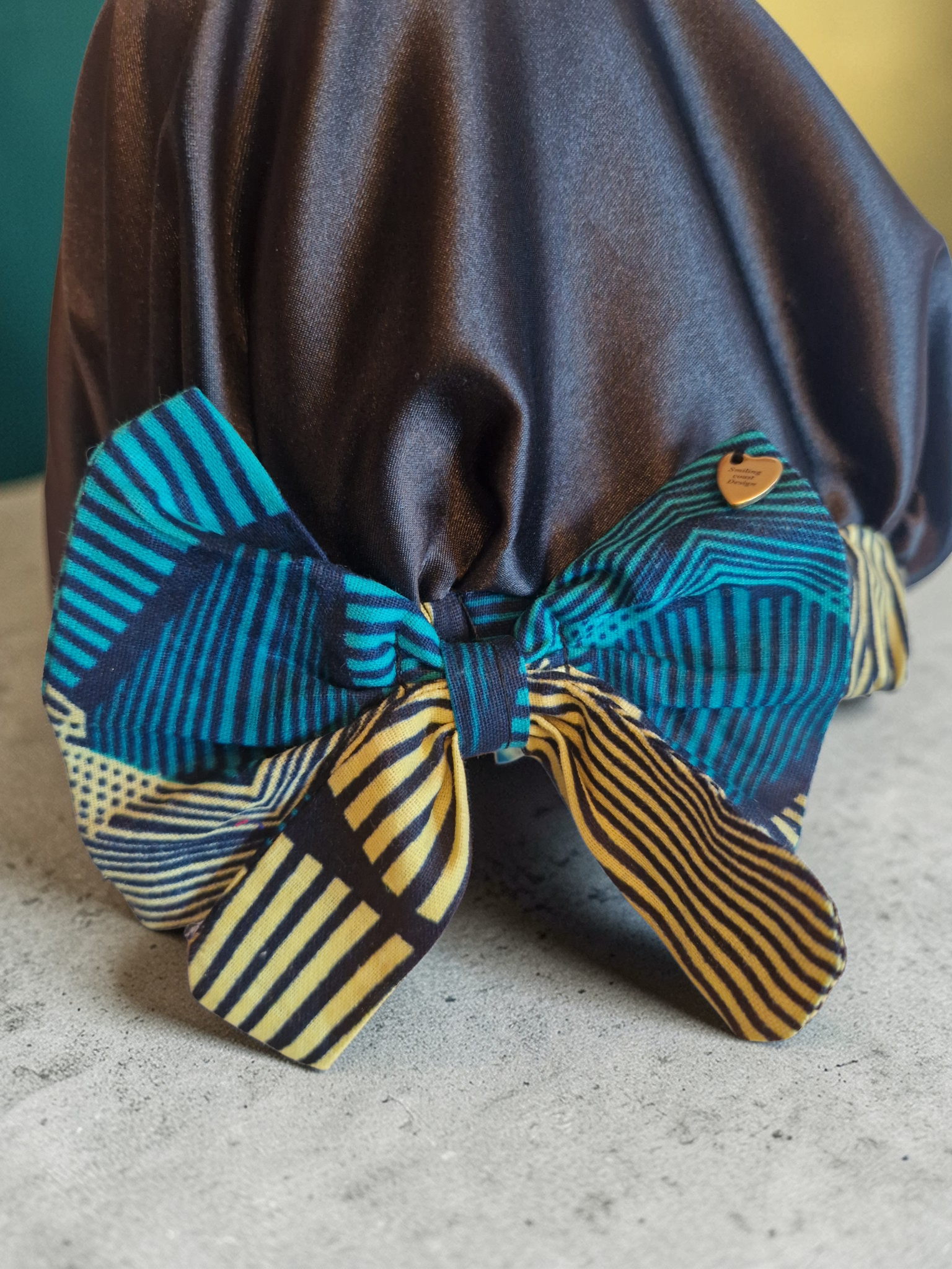 African Waxprint / Satin Bonnet (229kr)