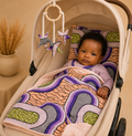 African waxprint/ Baby Stroller Set (995 kr)