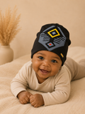 African Waxprint Baby Boy Spring & Autumn Baby Beanie/ Hat(199 kr)