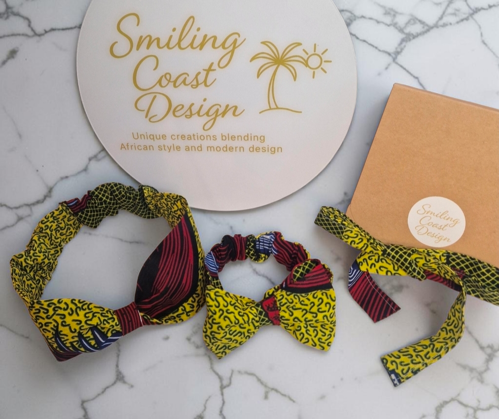 Mommy & Baby African Wax Print Headband Set (319 kr)