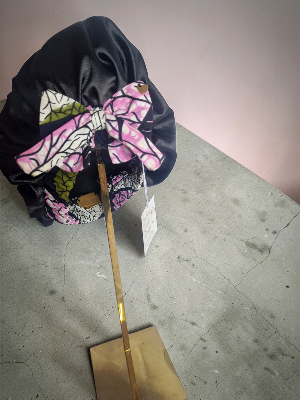 African Waxprint / Satin Bonnet (229kr)