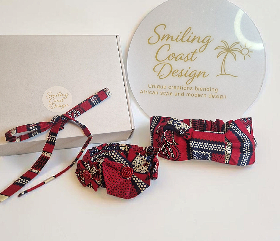 Mommy & Baby- African Waxprint Headband Set (319 kr)