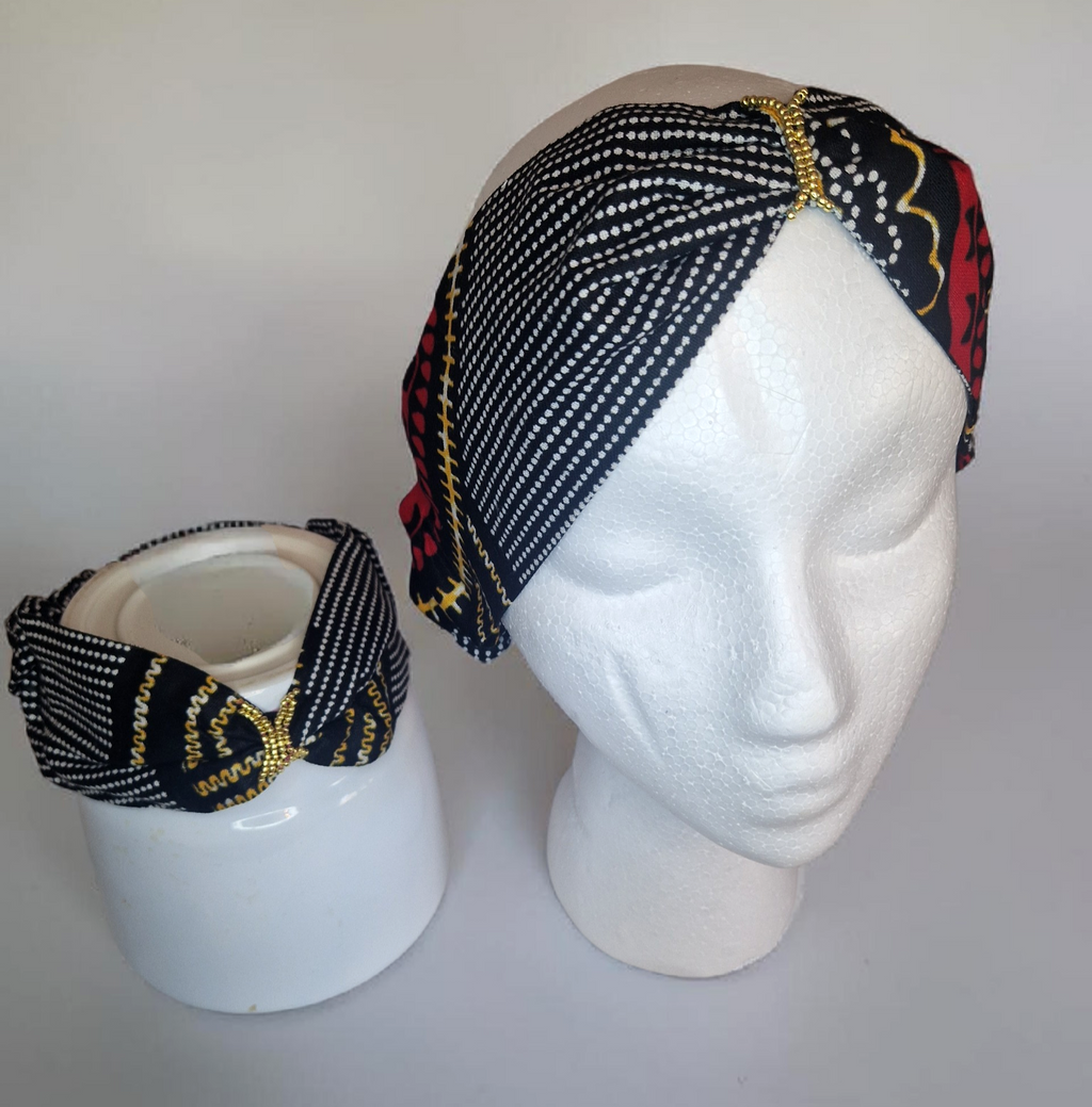 Mommy & Baby- African waxprint Headband Set(319 kr)