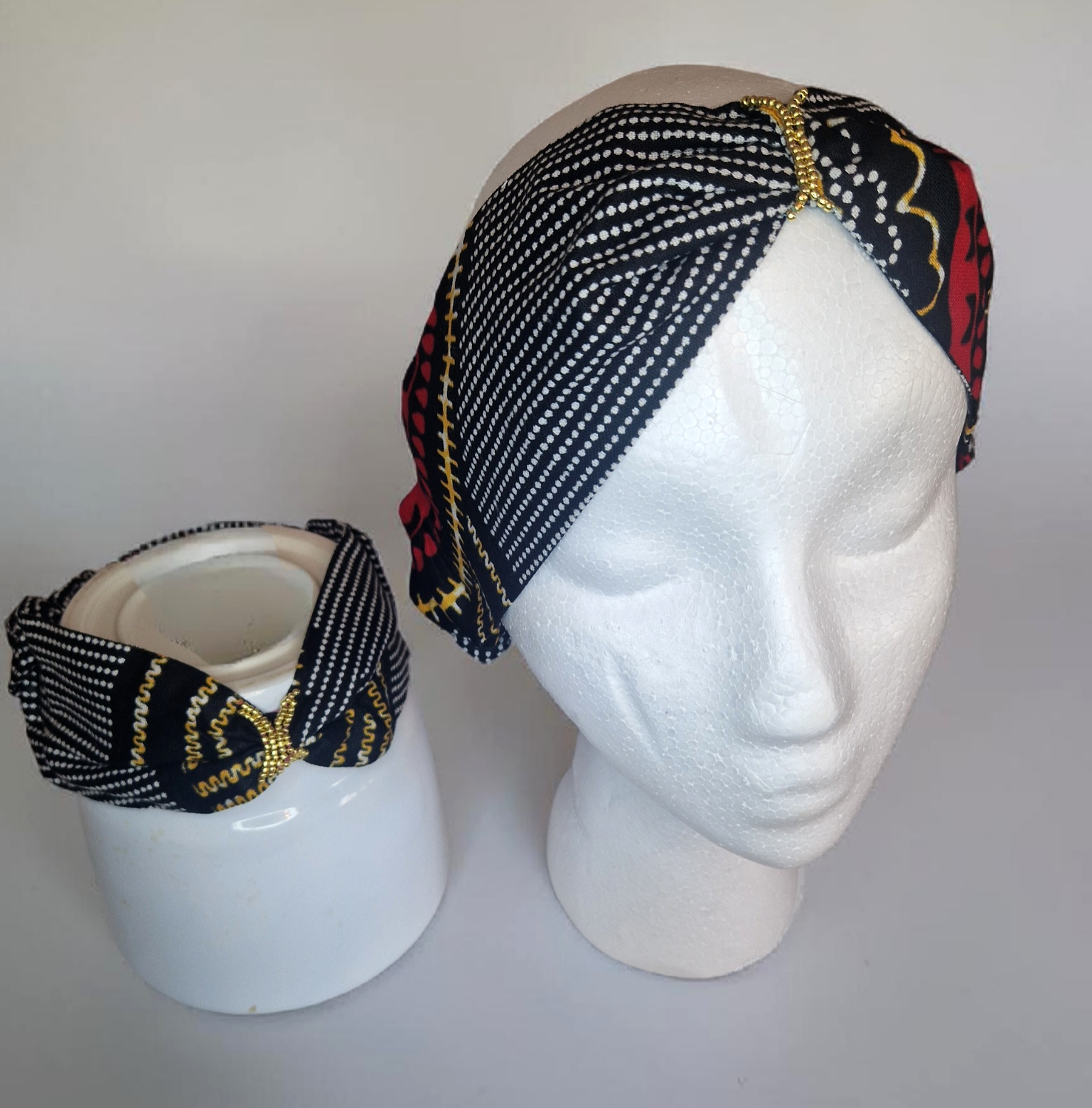 Mommy & Baby- African waxprint Headband Set(319 kr)