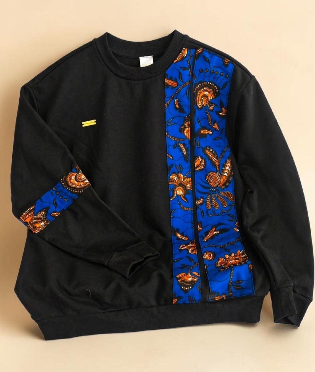 African Waxprint Sweatshirt Size M (895 kr)