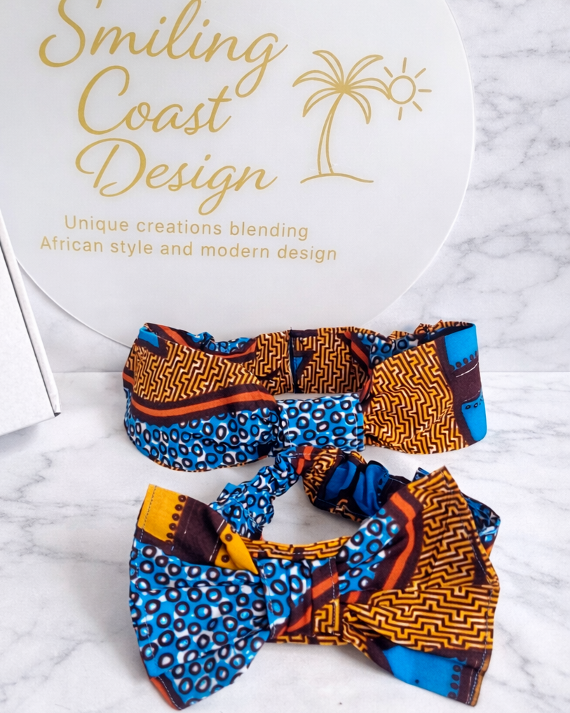 Mommy & Baby-  African Waxprint Headband Set (229 kr)