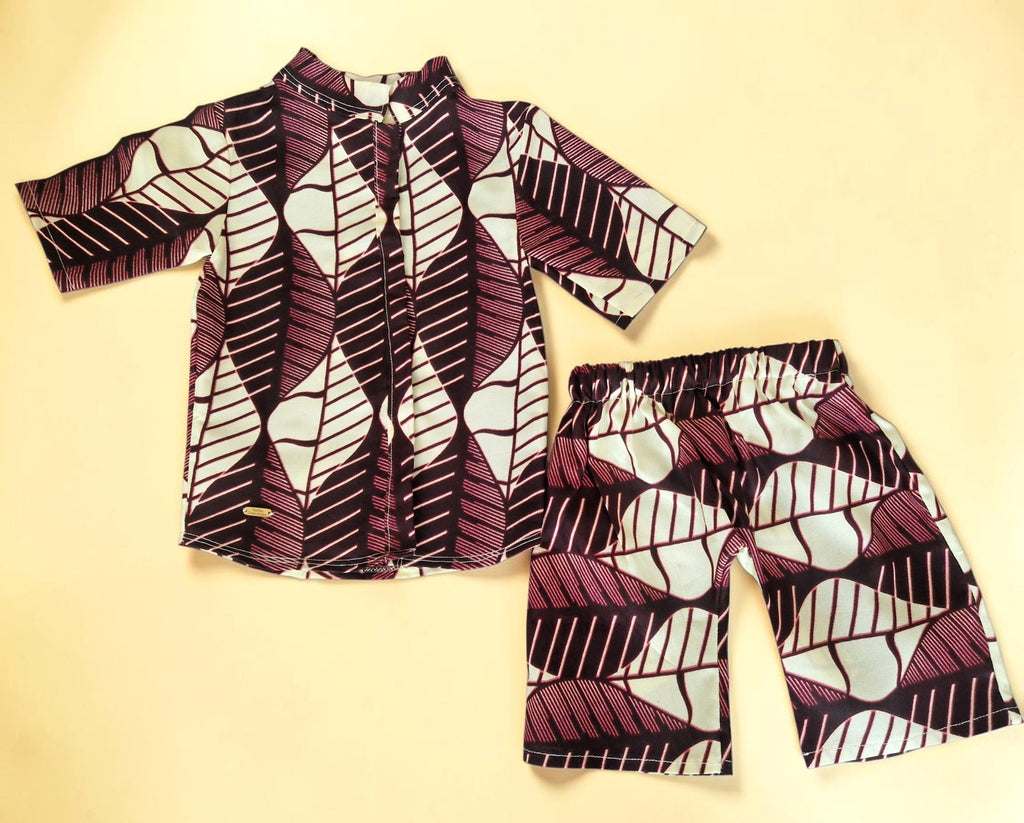 African waxprint Baby Boy Set /Size 12-18 M(499kr)