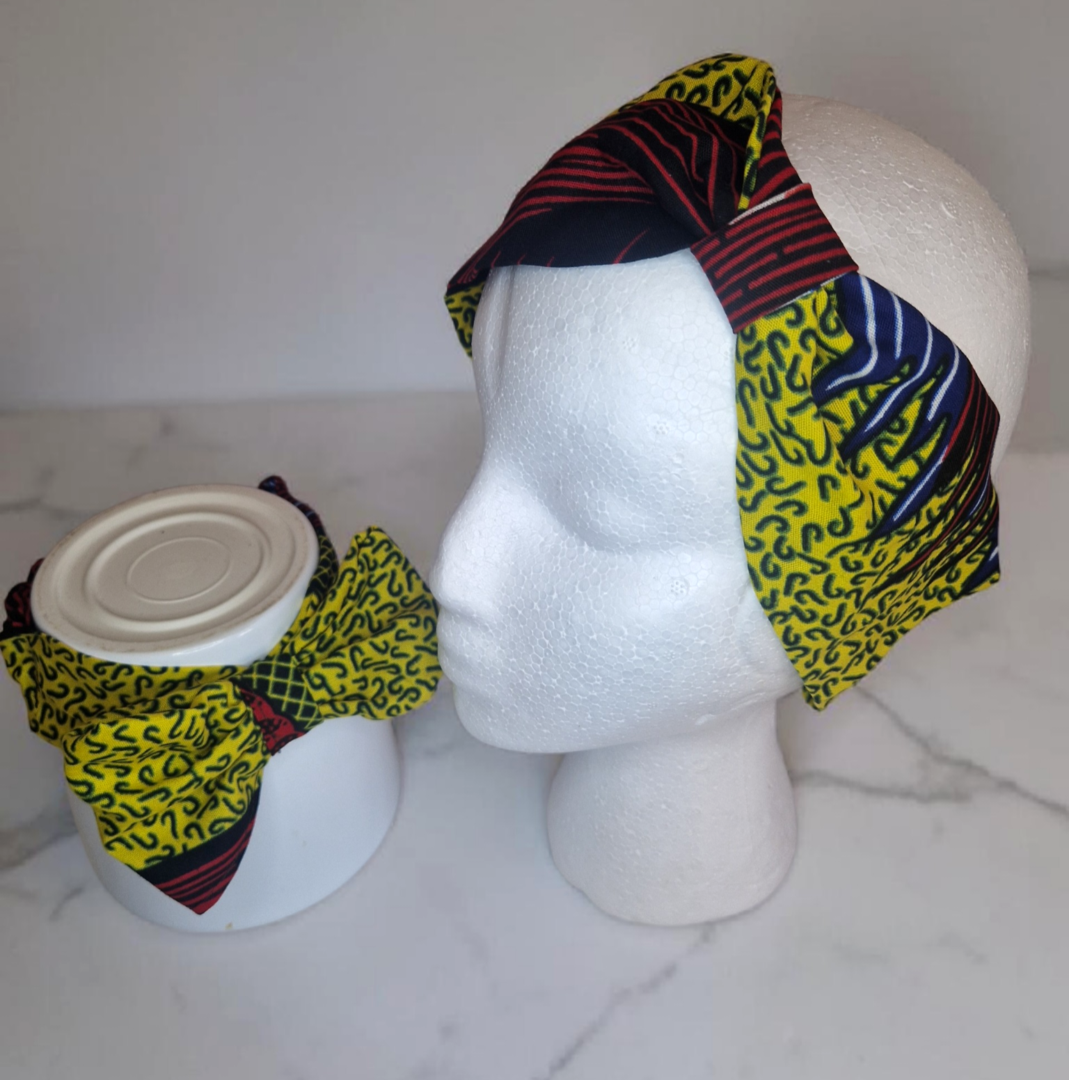 Mommy & Baby African Wax Print Headband Set (319 kr)