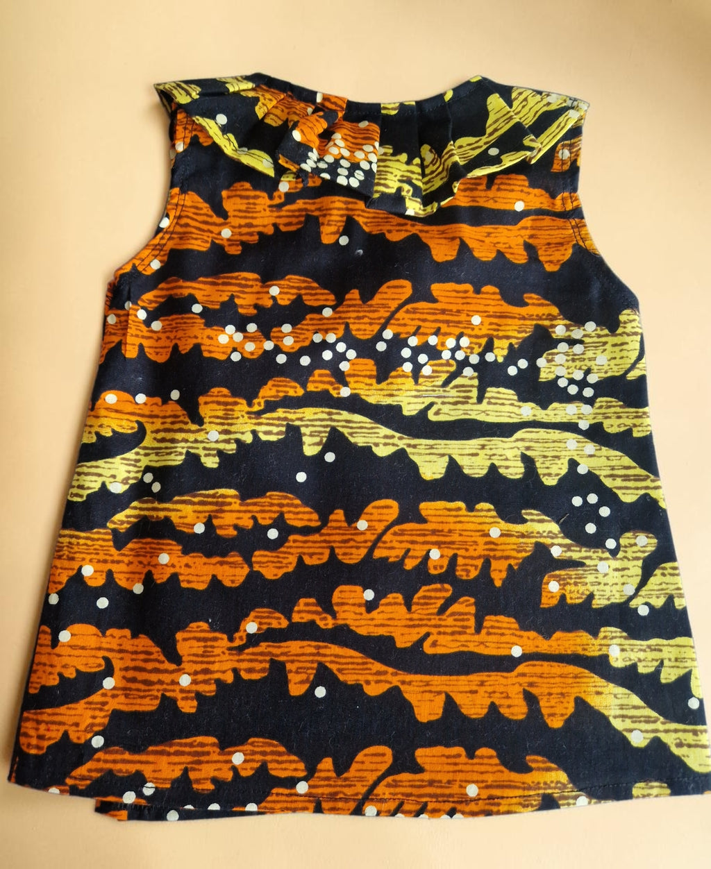 African Baby Dress with Matching Floral Headband | 2–4 Months(429kr)