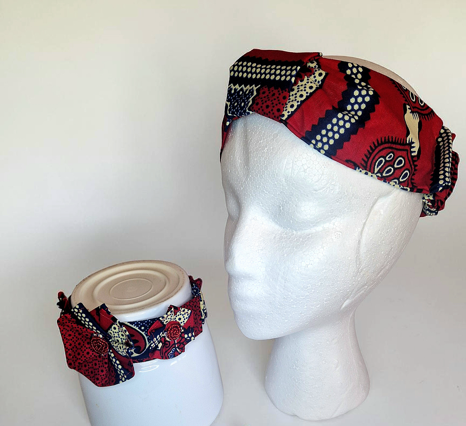 Mommy & Baby- African Waxprint Headband Set (319 kr)