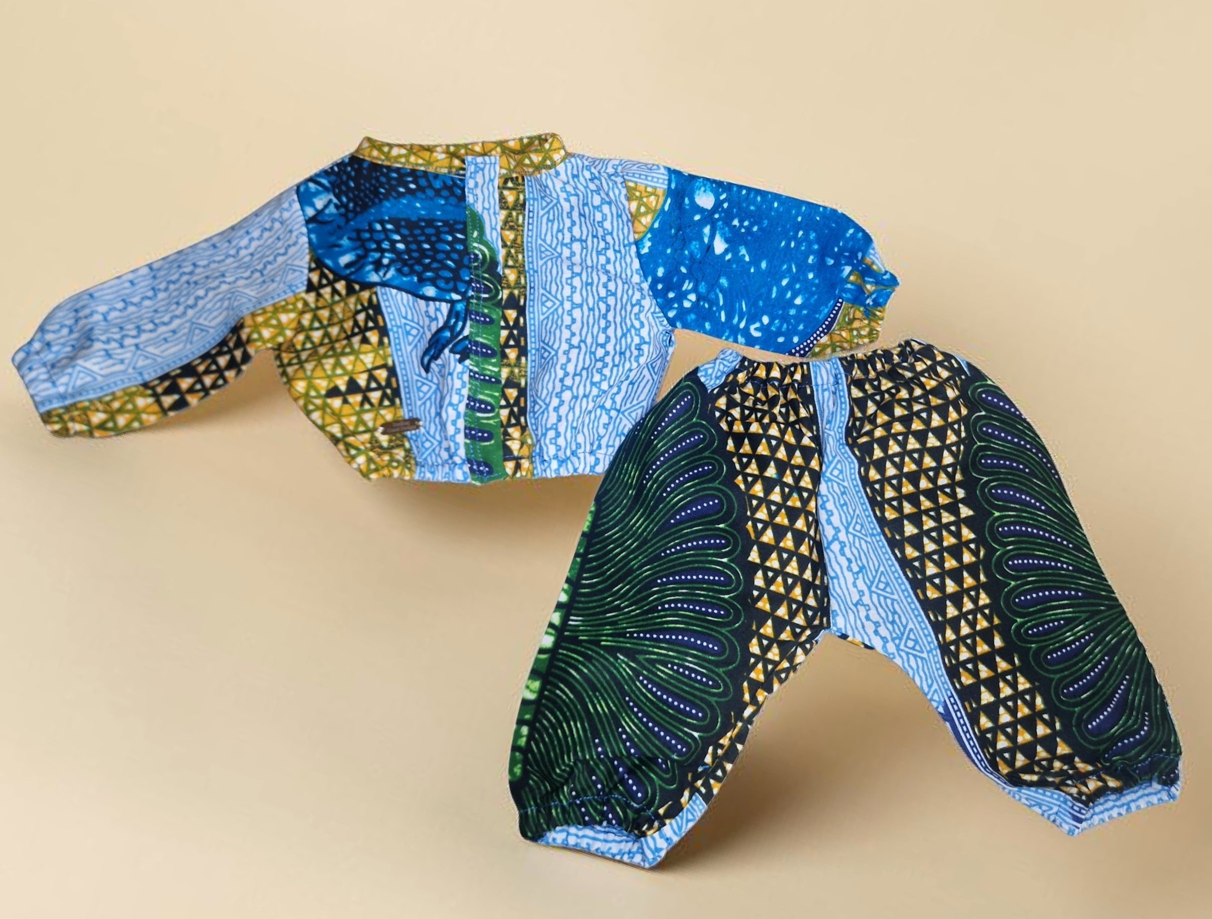African Baby Set 0–3 Months – Jacket & Pants (445 kr)