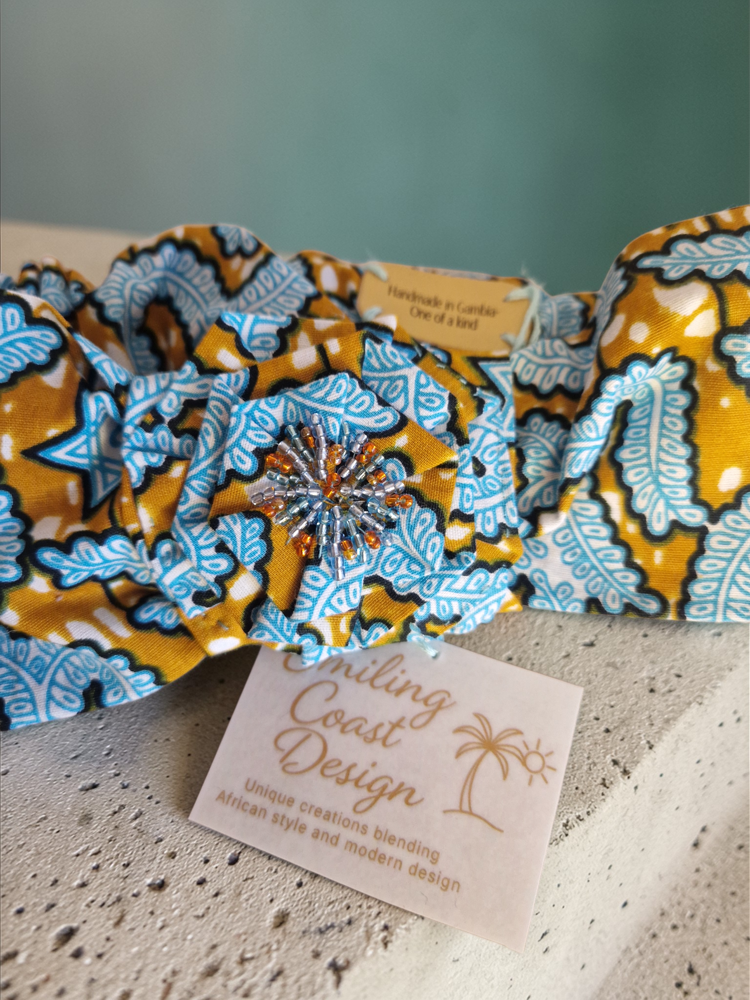 African Waxprint Headband (179 kr)