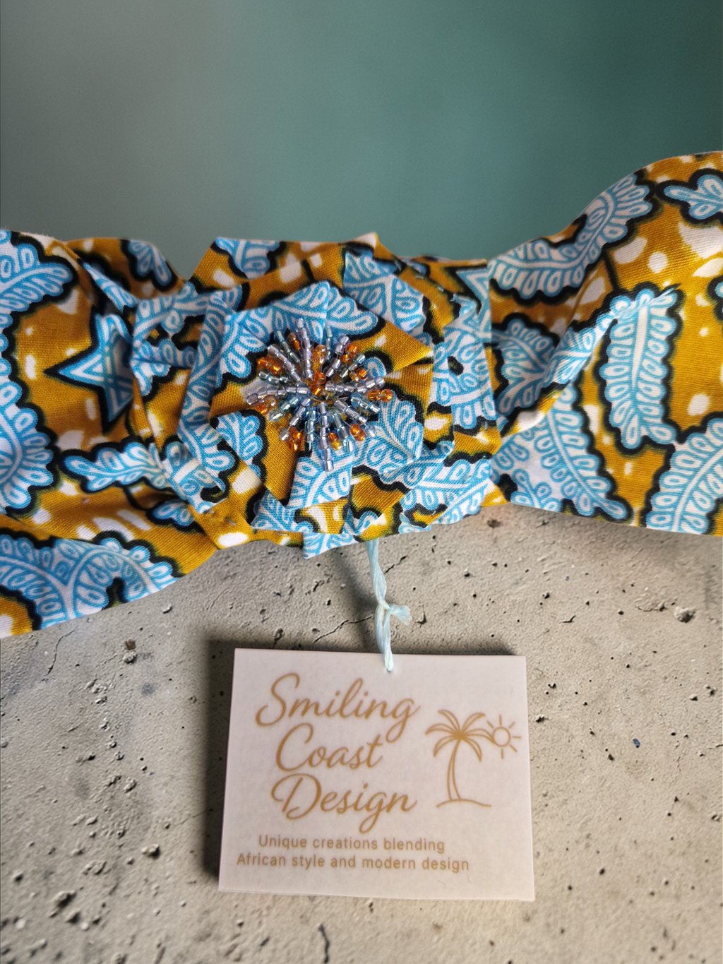 African Waxprint Headband (179 kr)
