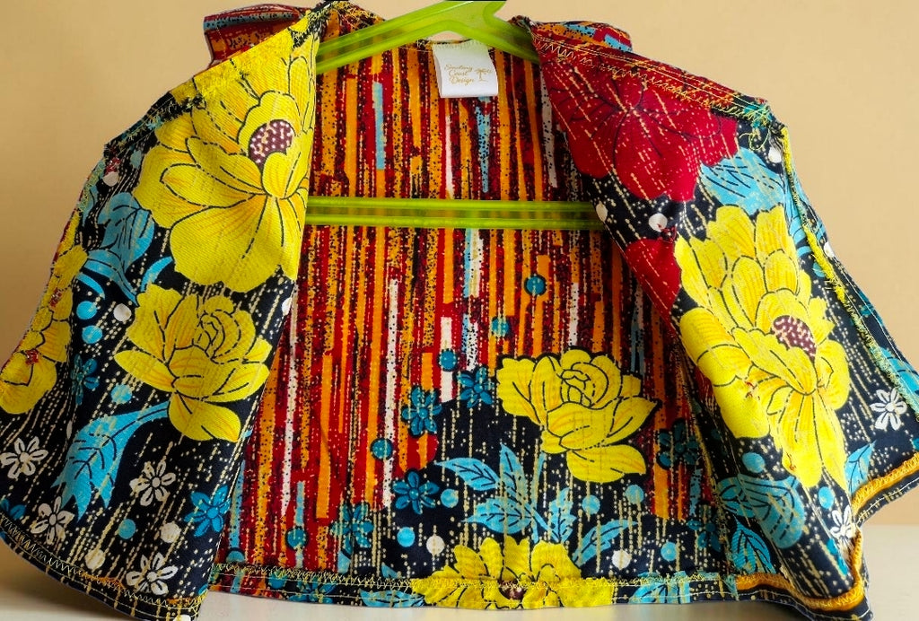 African Wax Print Baby Dress & Headband Set (429 kr)