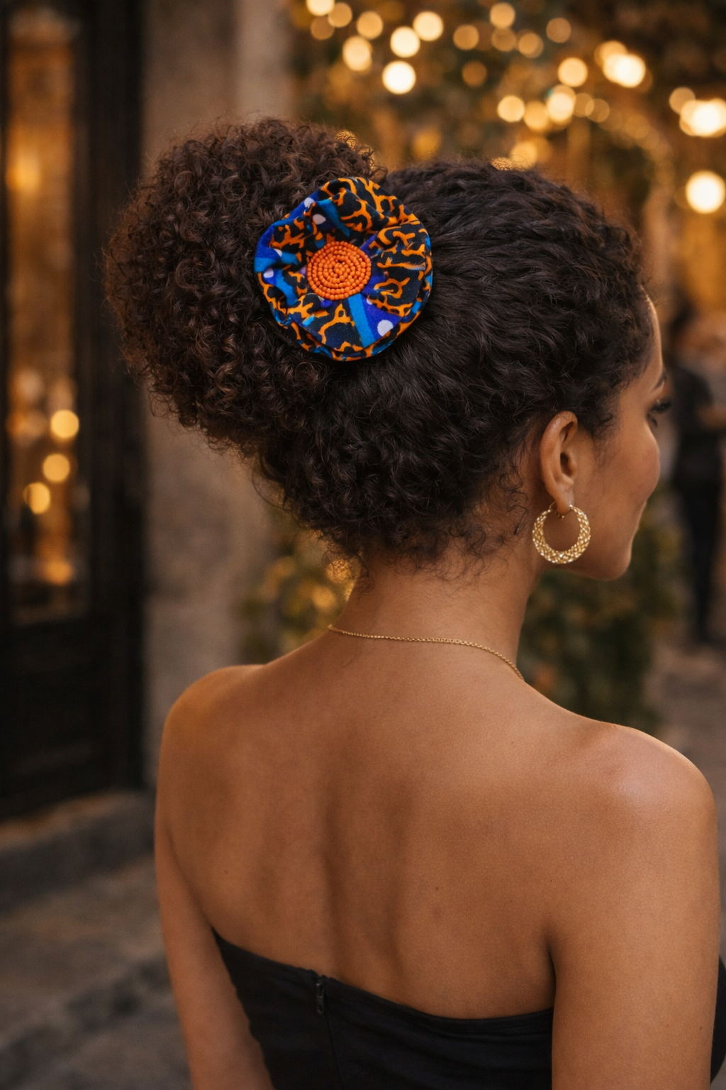 African Waxprint Scrunchie Set (3-Pack)  (199kr)