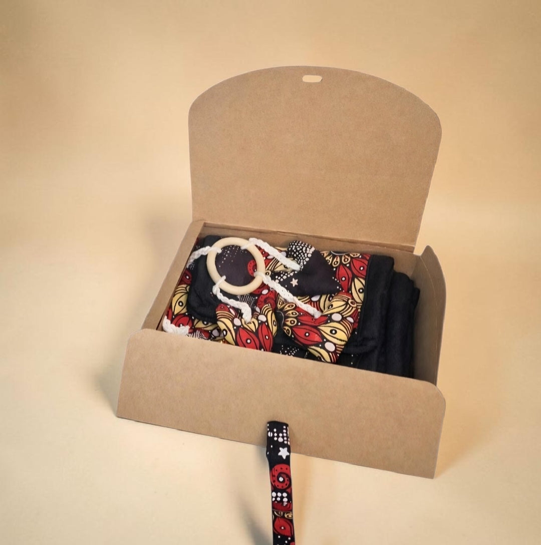 African waxprint/ Baby Stroller Set (995 kr)