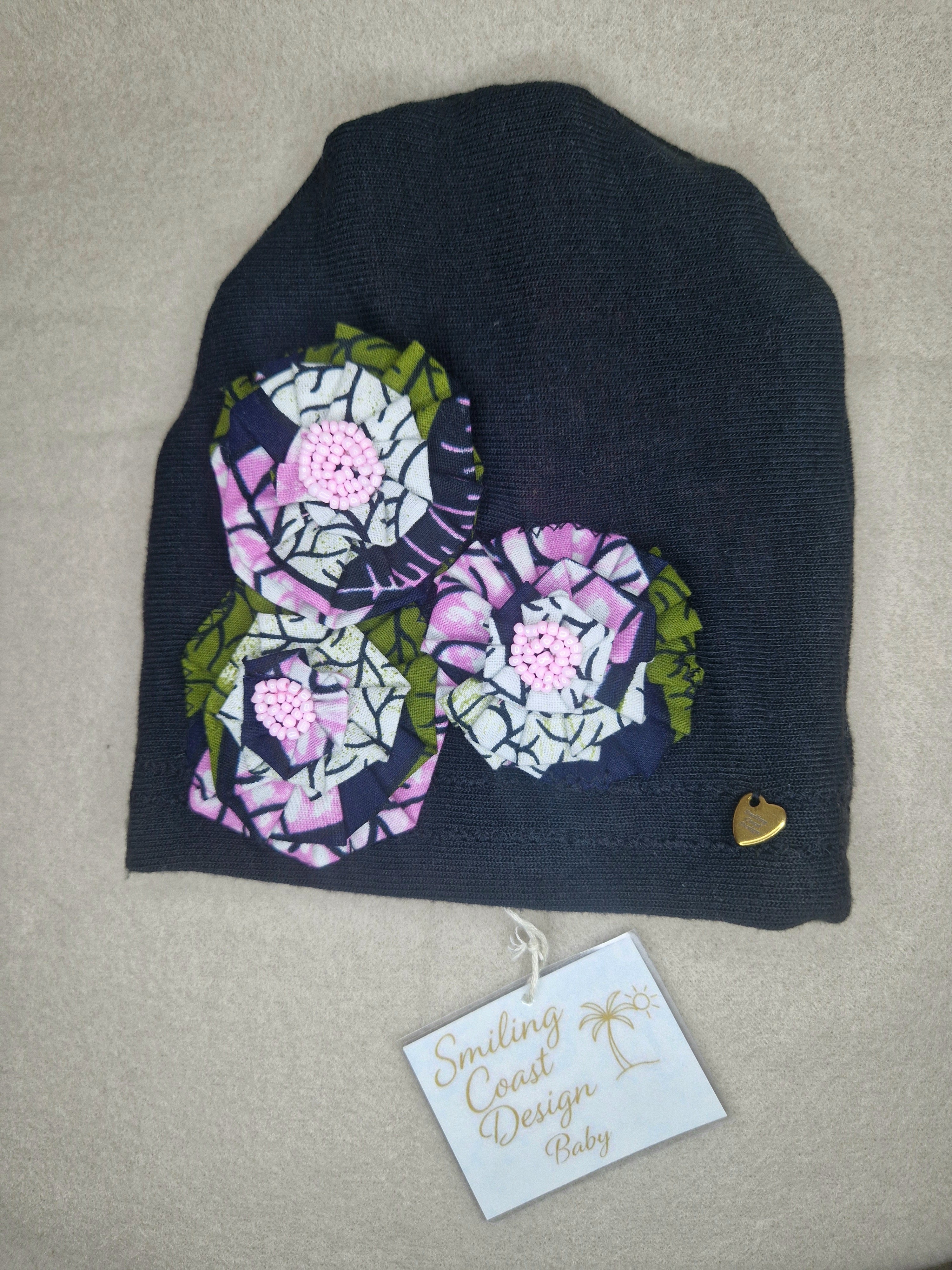African waxprint Baby spring hat (199 kr)