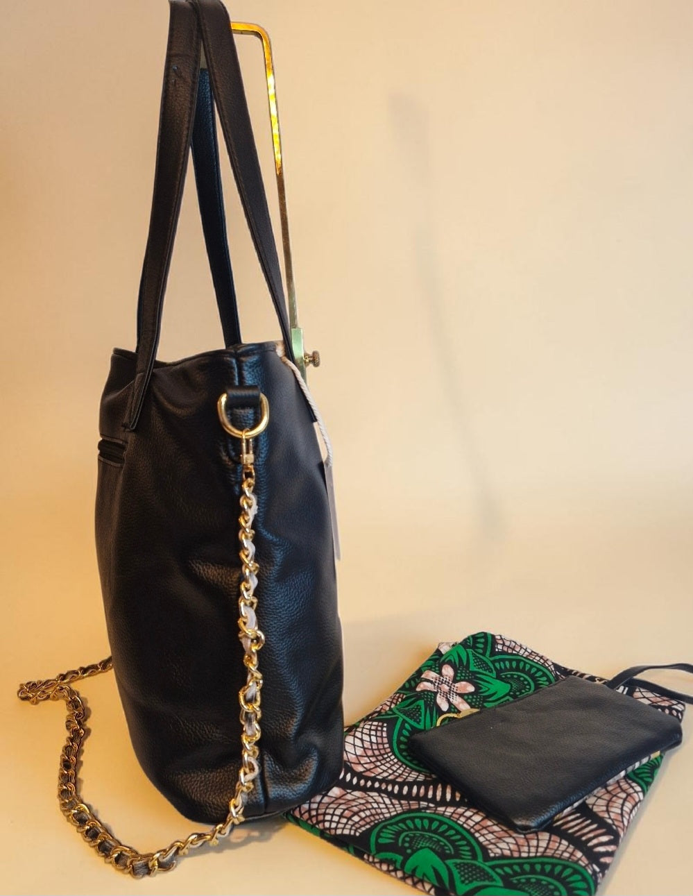 Luxury Animal Print Tote Bag Set with Wallet (995 kr)