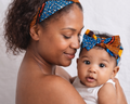 Mommy & Baby-  African Waxprint Headband Set (229 kr)
