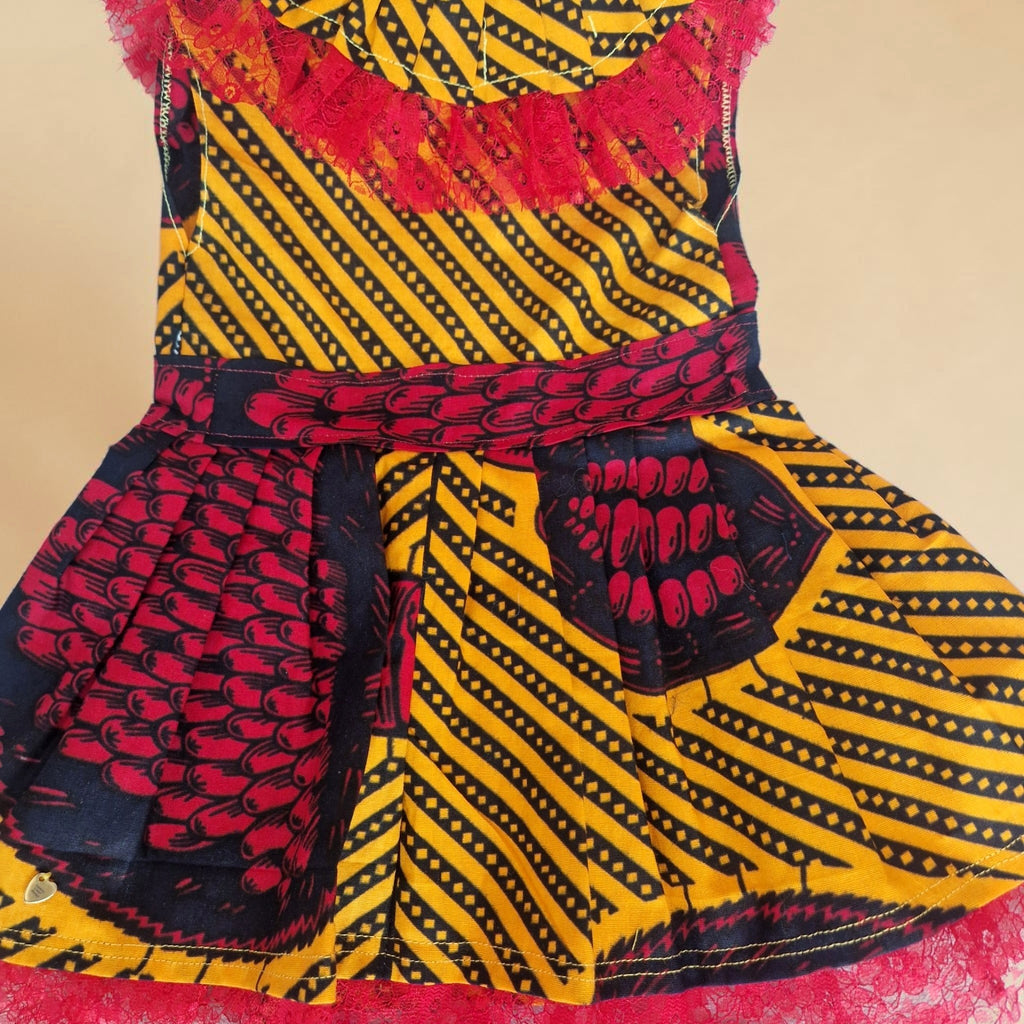 African waxprint baby dress/ Size 12-18 Months(499 kr)