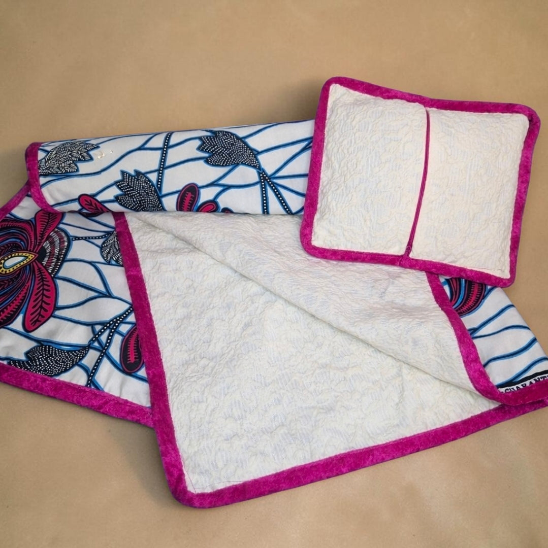African waxprint/Baby Stroller Set (995 kr)