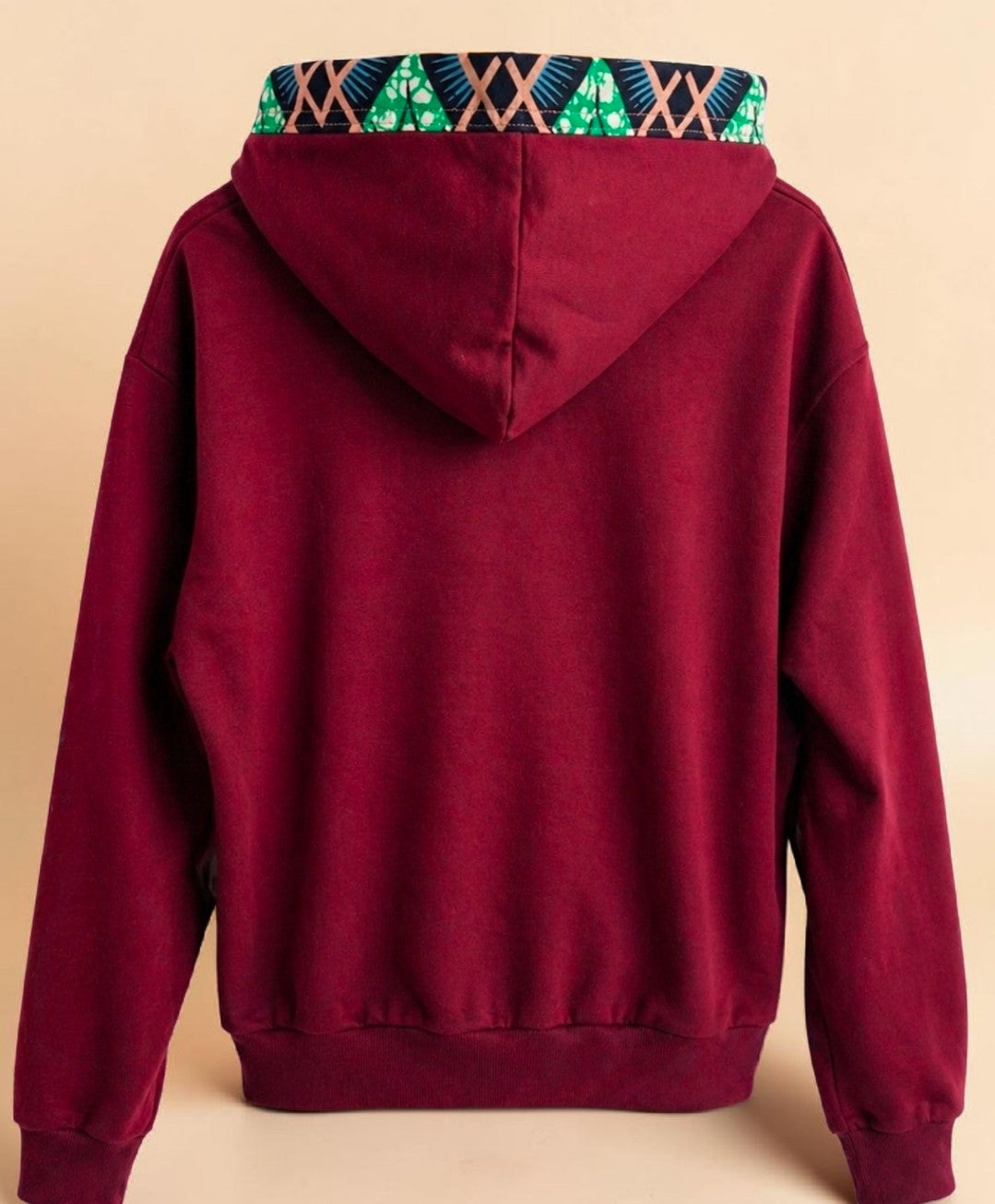 African Waxprint Hoodie Size S (895 kr)