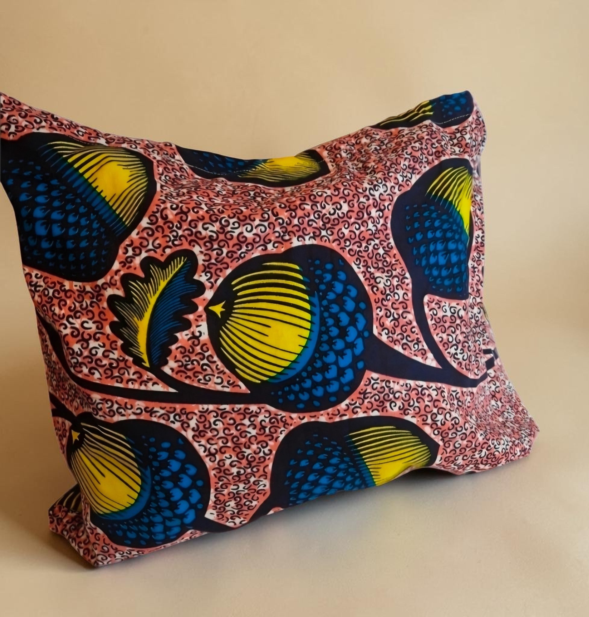 African Wax Print/ Vegan leather Handbag Set (1095 kr)