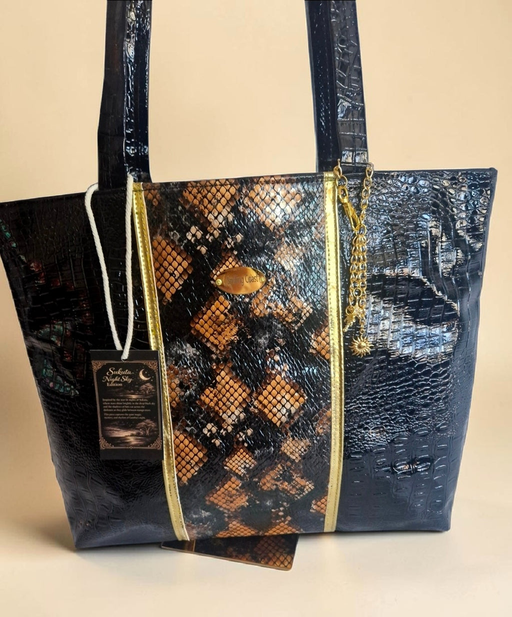 Snake Print Tote Bag (995 kr)