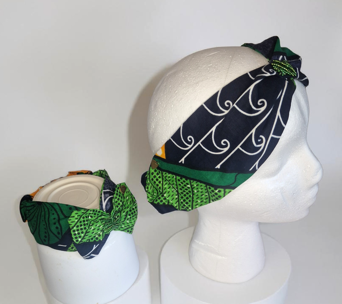 Mommy & Baby African waxprint - Headband Set (329 kr)
