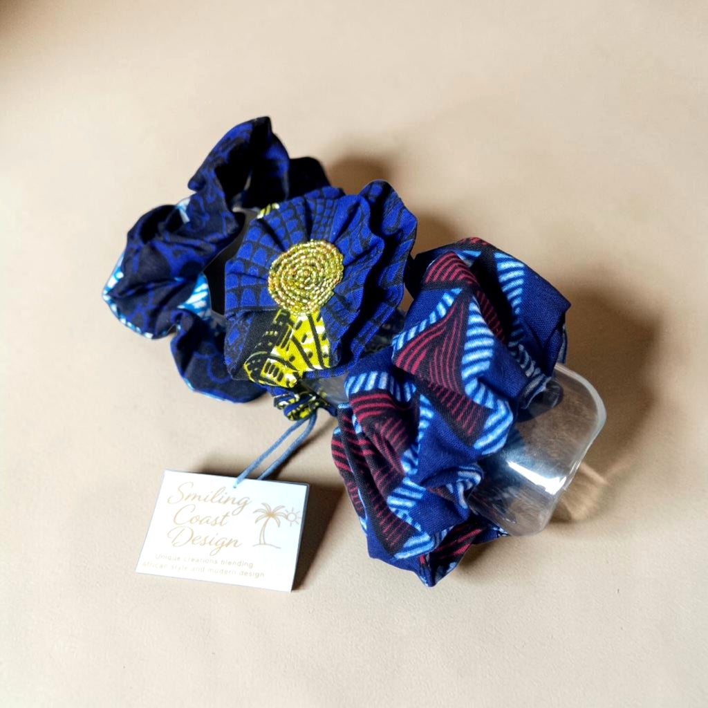African Waxprint Scrunchie Set (3 Pack)(199 kr)