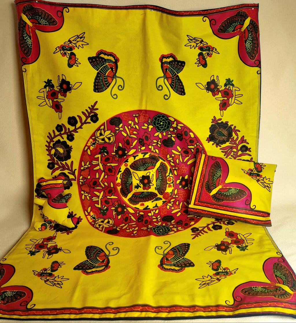 African Wax Print Baby Blanket Set(995 kr)