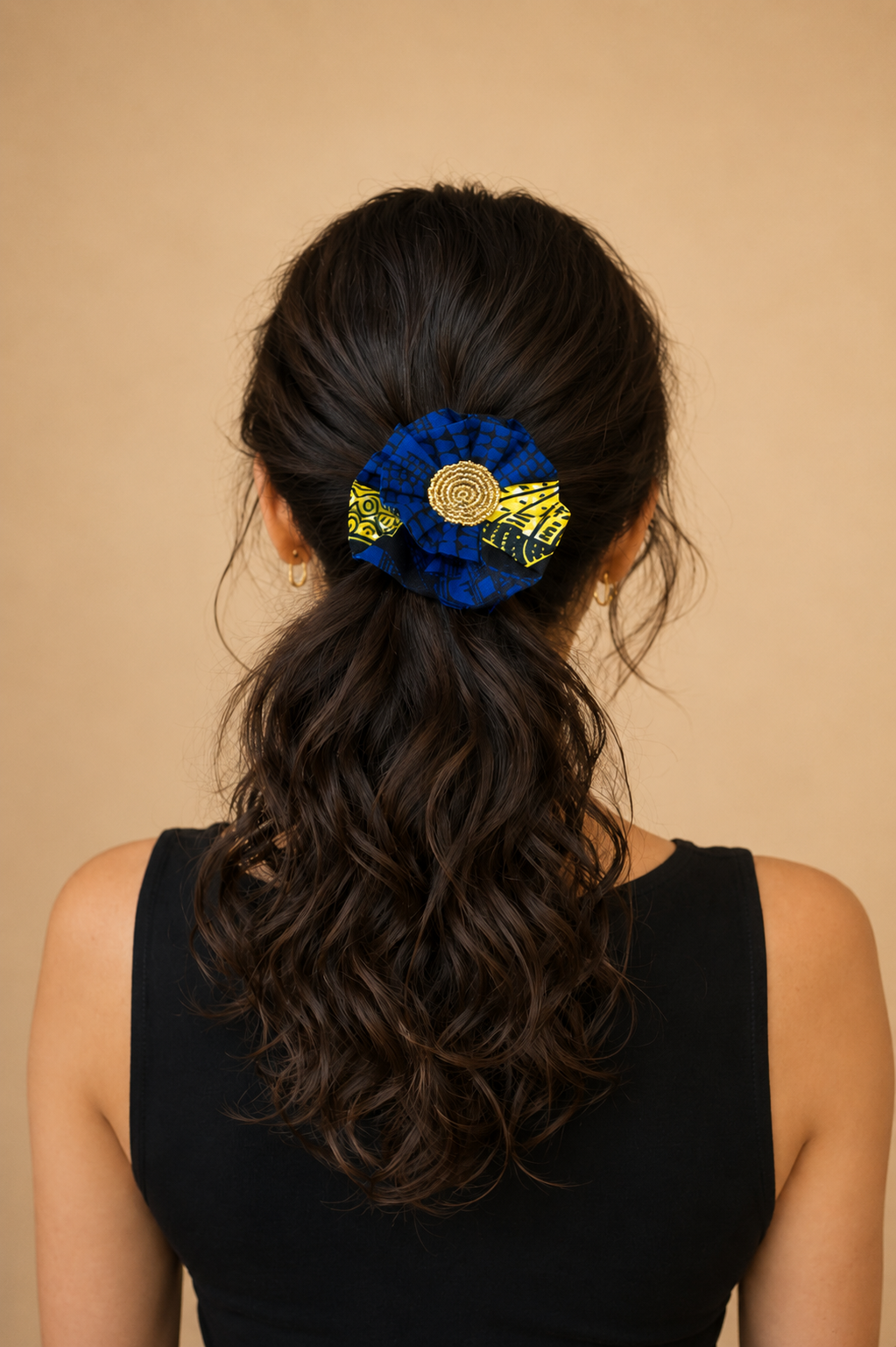 African Waxprint Scrunchie Set (3 Pack)(199 kr)