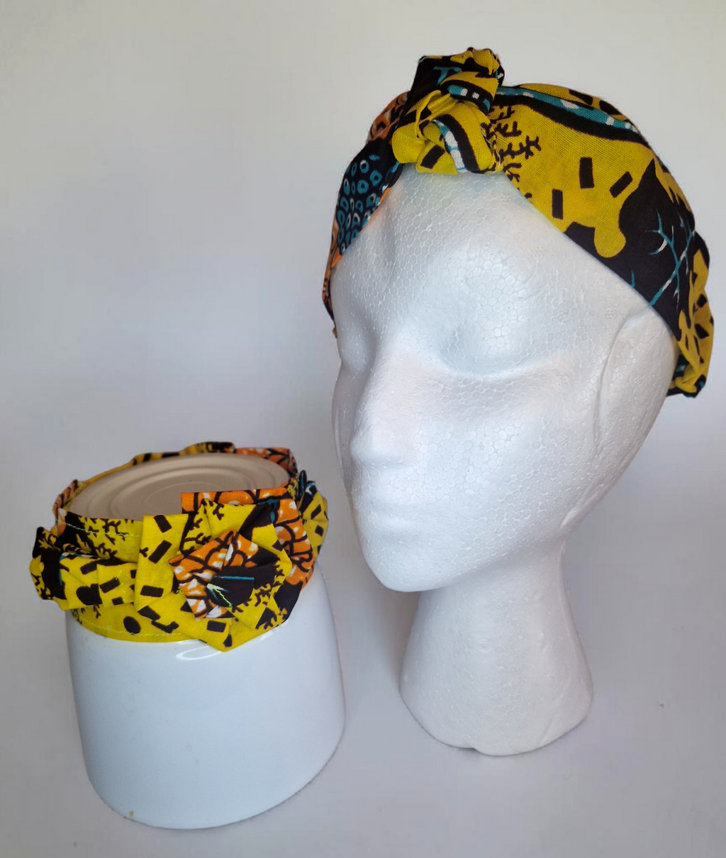 Mommy & Baby- African Waxprint Headband Set (299 kr)