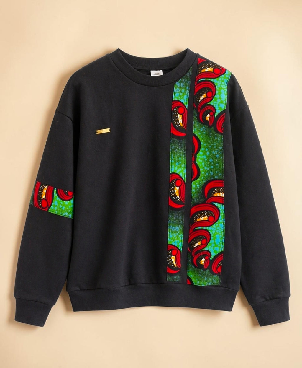 African Waxprint Sweatshirt Size S (895 kr)
