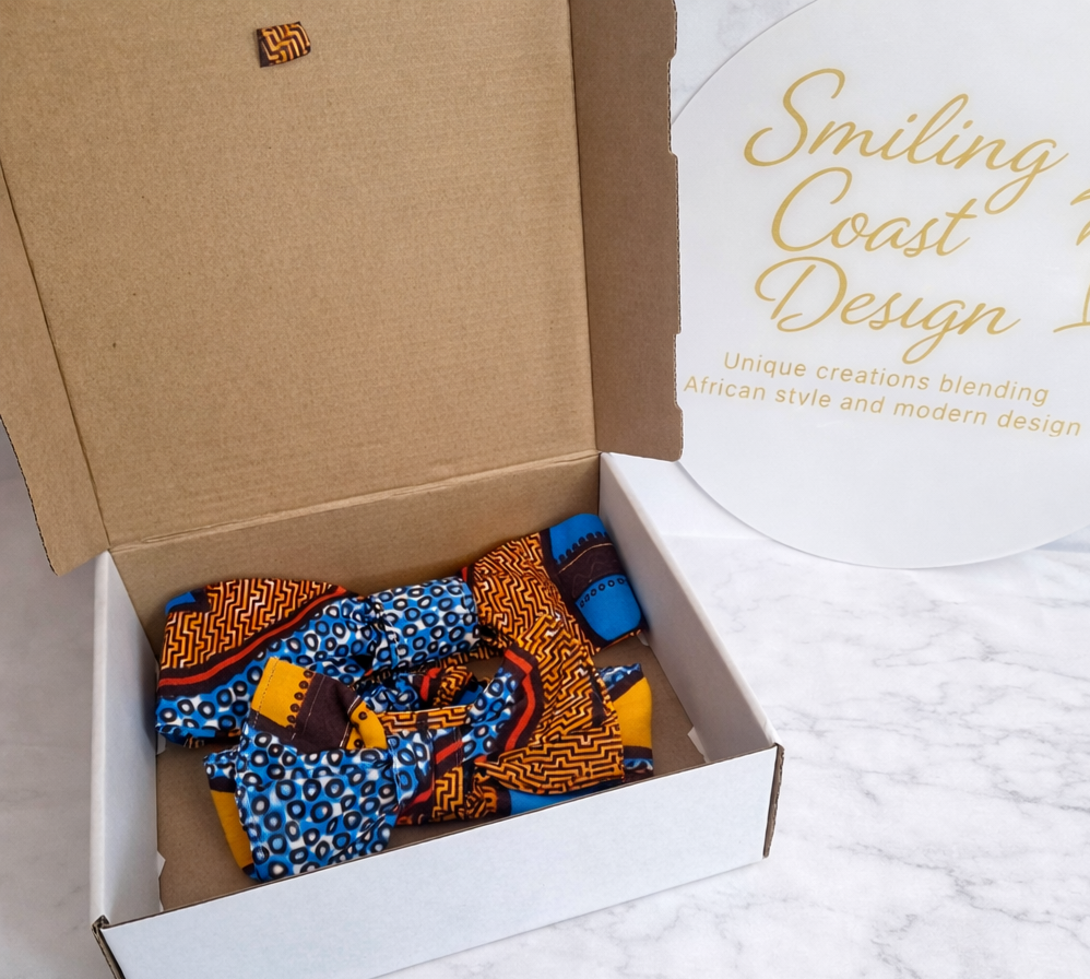 Mommy & Baby-  African Waxprint Headband Set (229 kr)