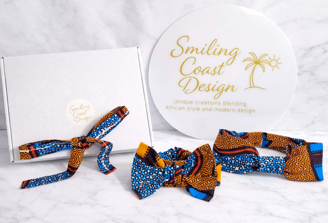 Mommy & Baby-  African Waxprint Headband Set (229 kr)
