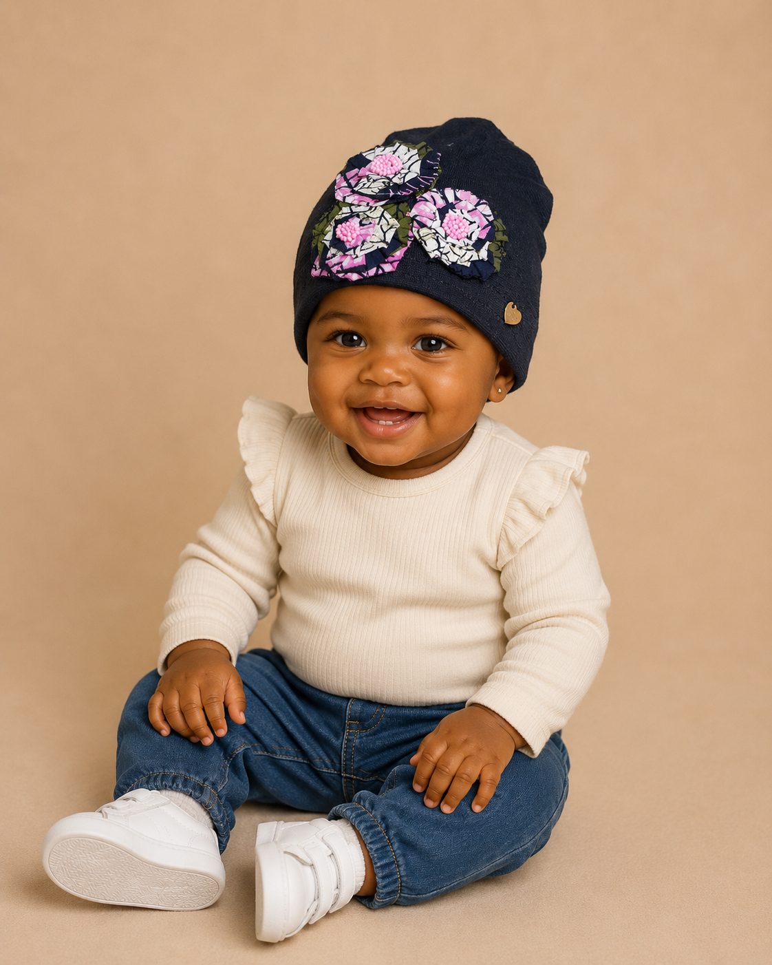 African waxprint Baby spring hat (199 kr)