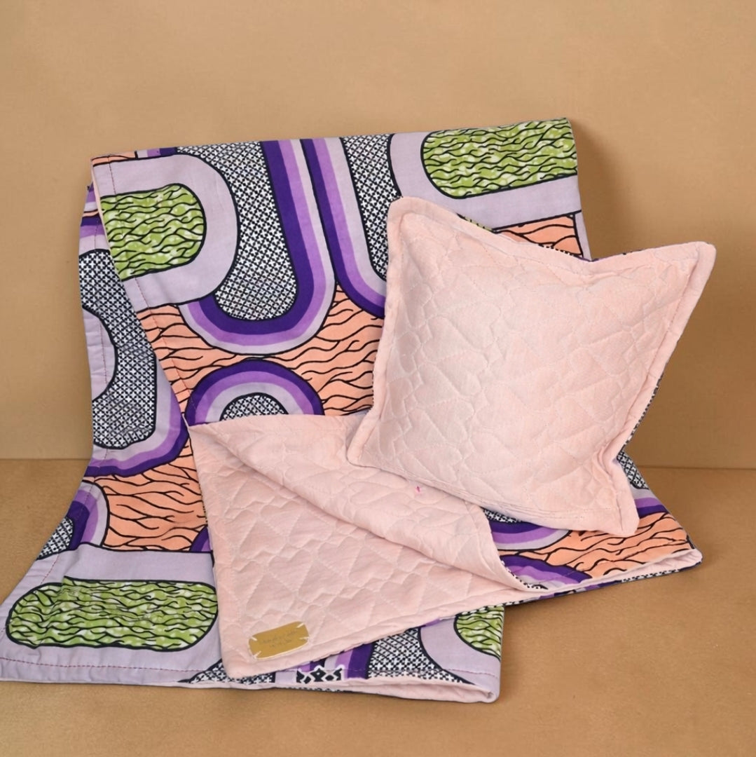 African waxprint/ Baby Stroller Set (995 kr)