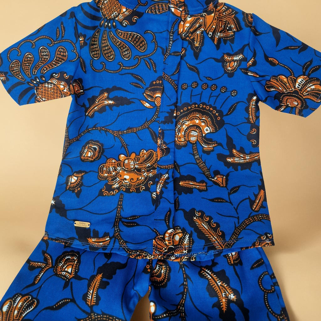 African waxprint baby boy set/ Shirt and Shorts/ 12-18 Months(549 kr)